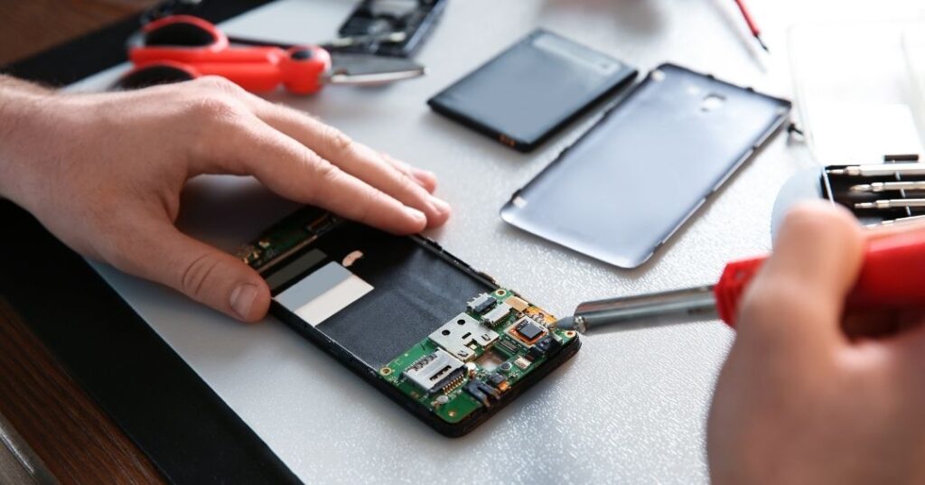 troca de peças e correções de celulares em Natal